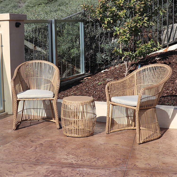Outdoor Furniture For Sale - Hot Sale Wicker Cane Chairs Set