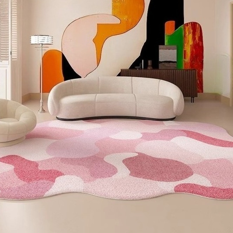Outdoor Furniture Luxury - Dopamine Irregular Living Room Carpet Modern