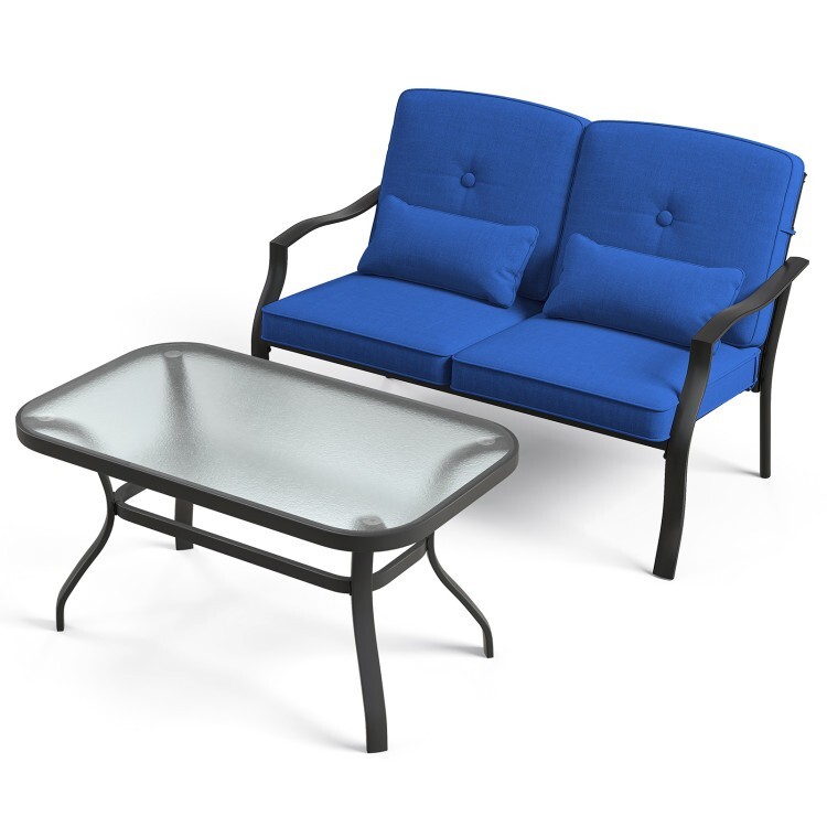 Outdoor Furniture Cushions 22 X 22 - Outdoor Furniture Set Loveseat Chair Set