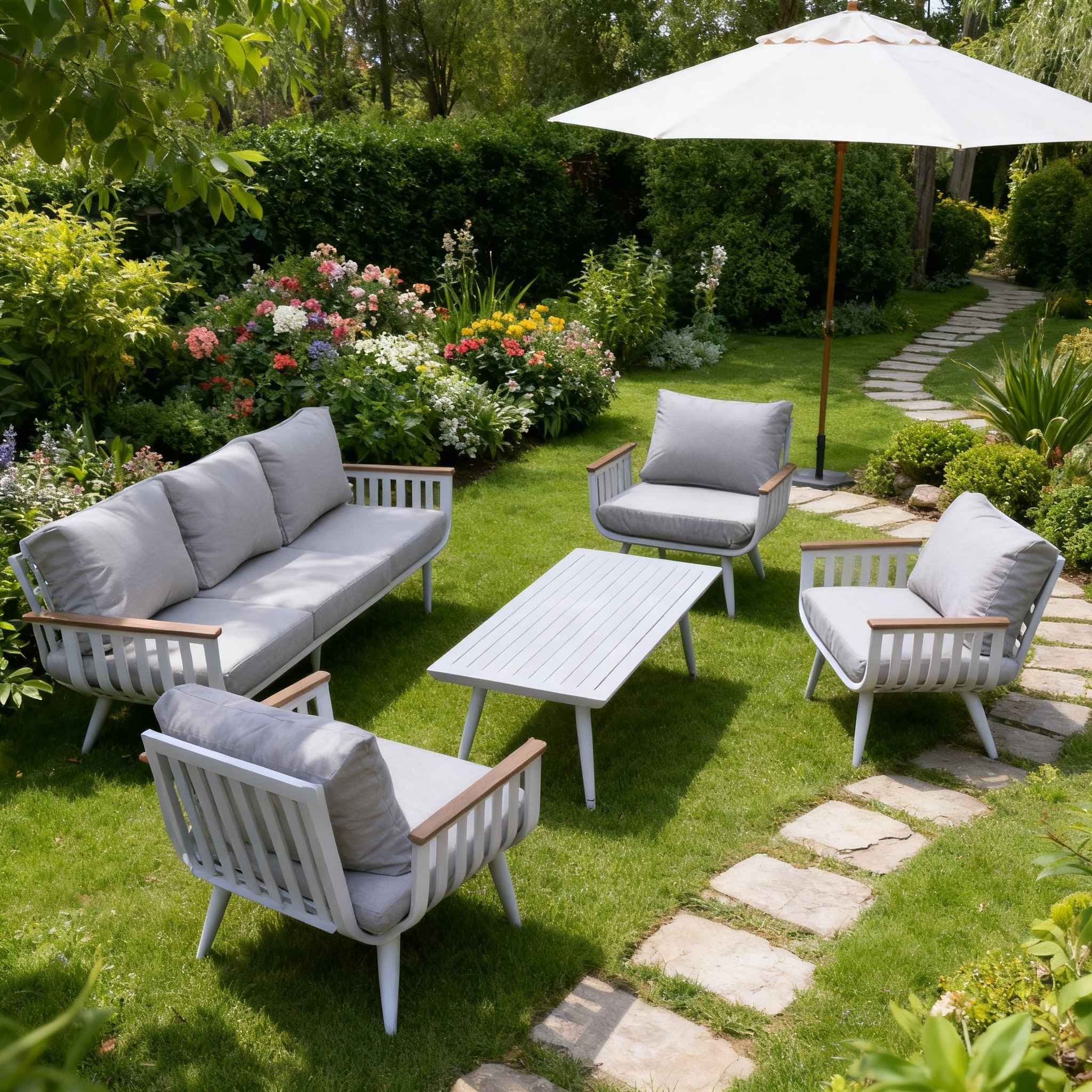 Outdoor Furniture Japanese Style - Modern Outdoor Courtyard Furniture Living Room