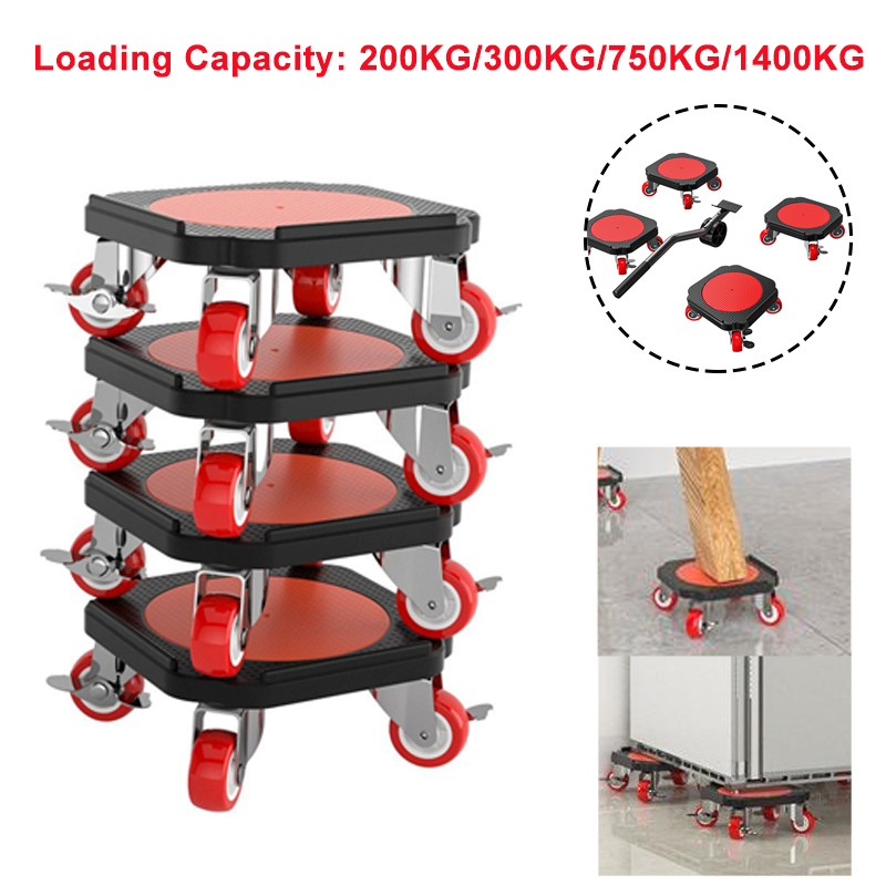 Outdoor Furniture Glides - 200KG/300KG/750KG/1400KG Heavy Duty Furniture Lifter Transport