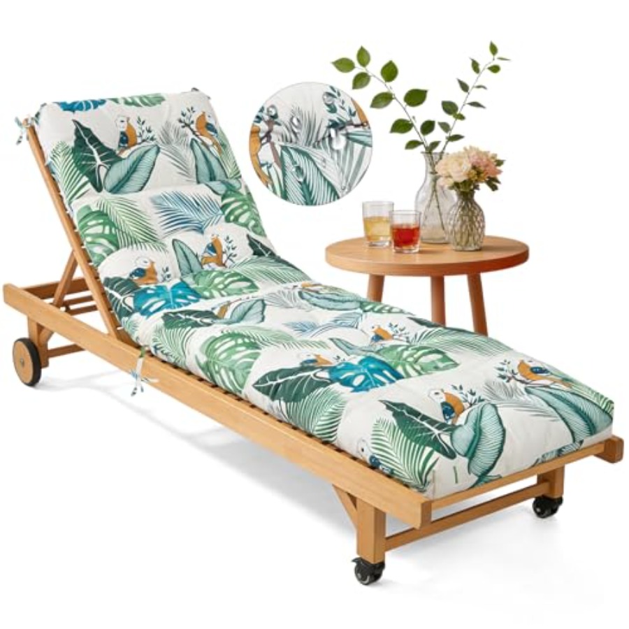 Outdoor Furniture Cushions 22 X 22 - Waterproof Outdoor Lounge Chair Cushions 74.8