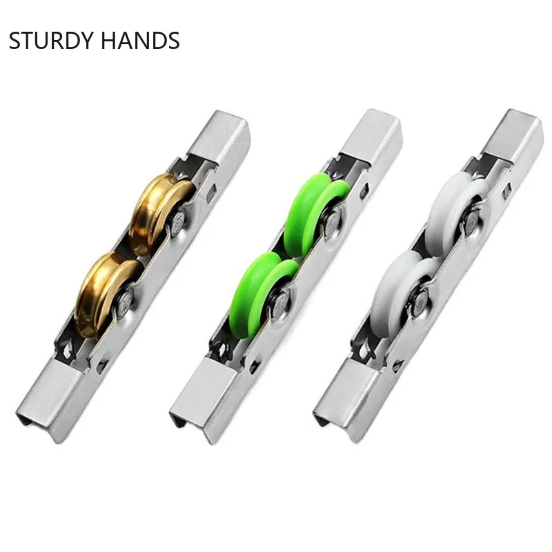 Outdoor Furniture Glides - 2Pcs 6mm--8mm Frameless Glass Door Pulley