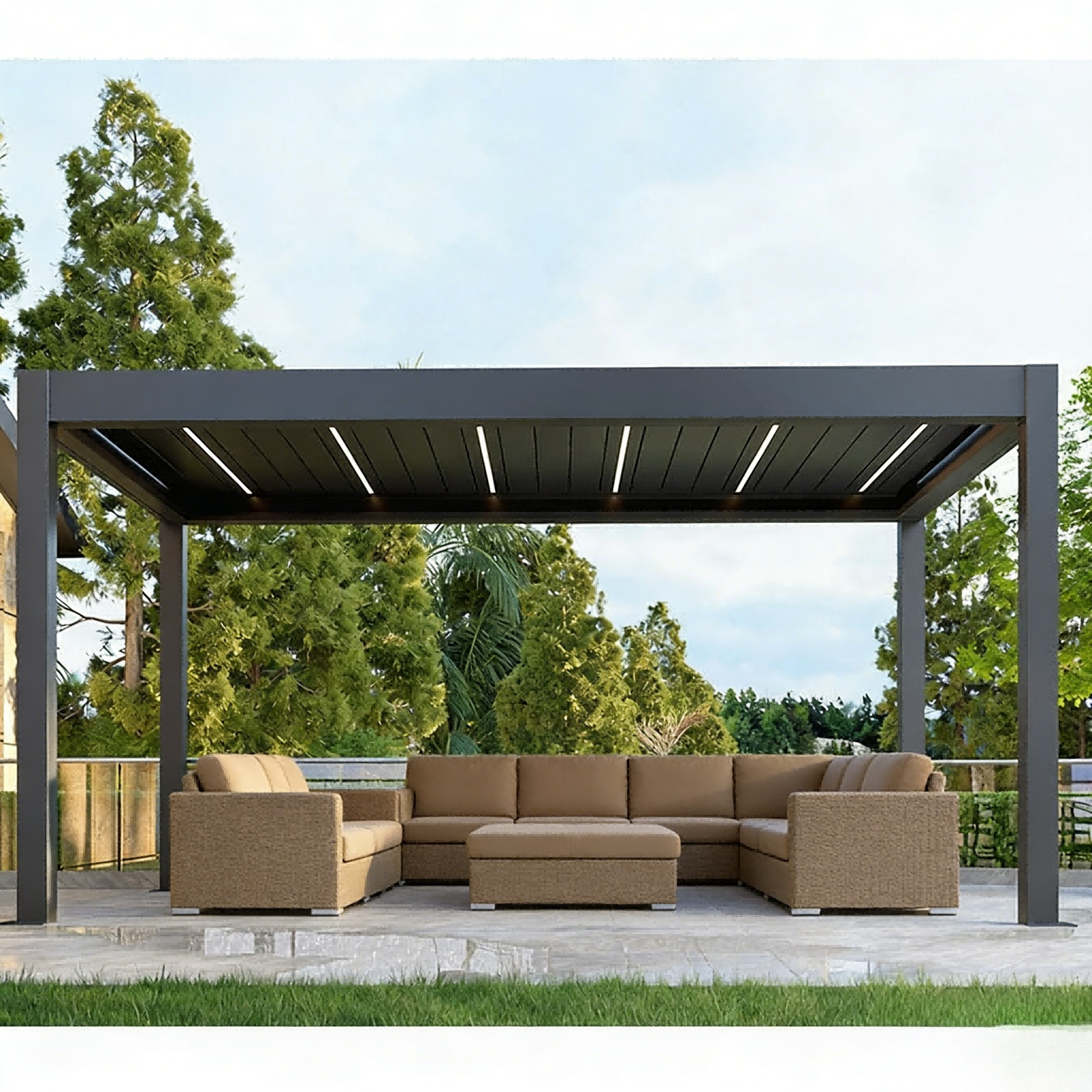 Luxurious Powder Coated Anti R – Outdoor Furniture Luxury Bewertung und Preis