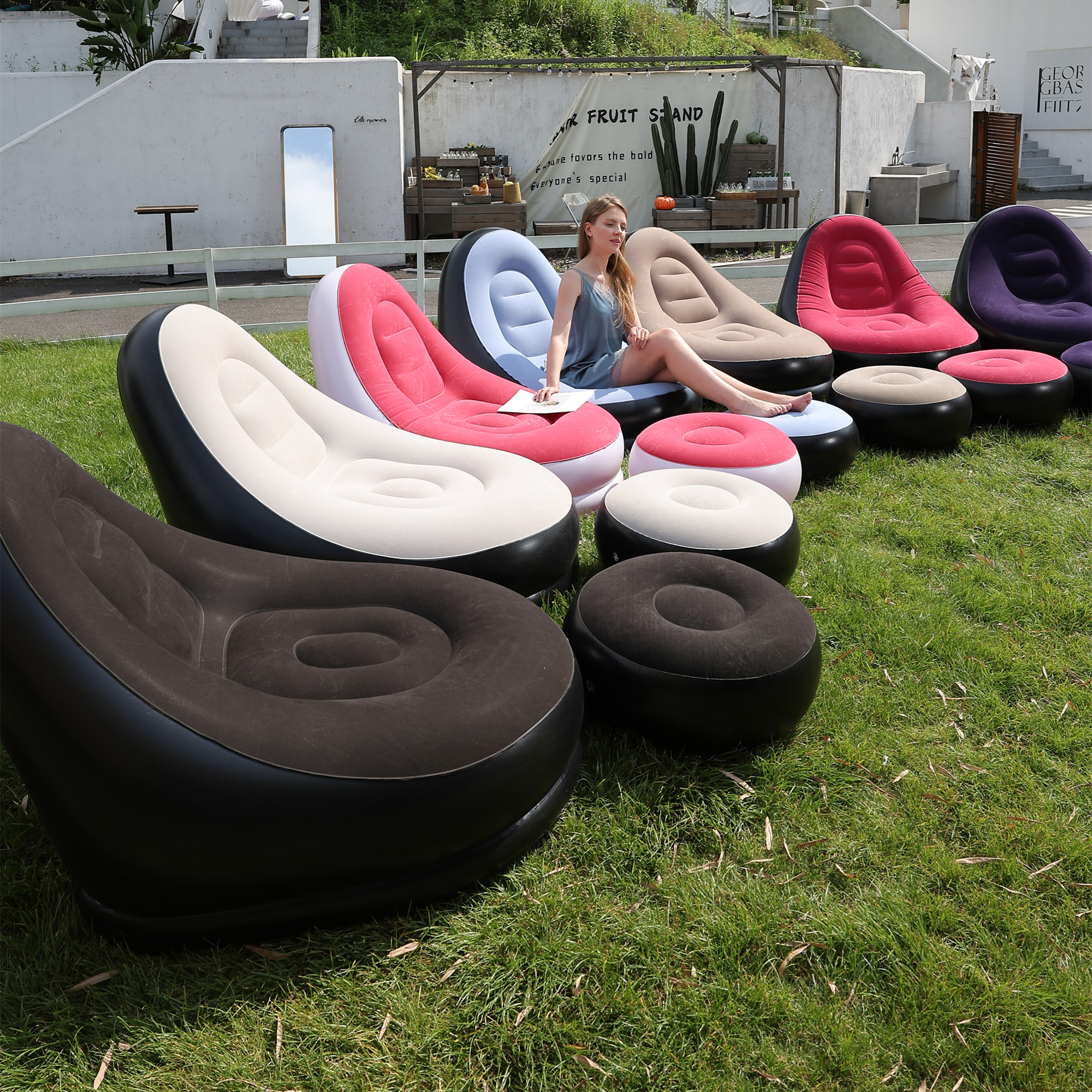Lazy Couch Sofas Inflatable Ch – Outdoor Furniture Lounge Bewertung und Preis