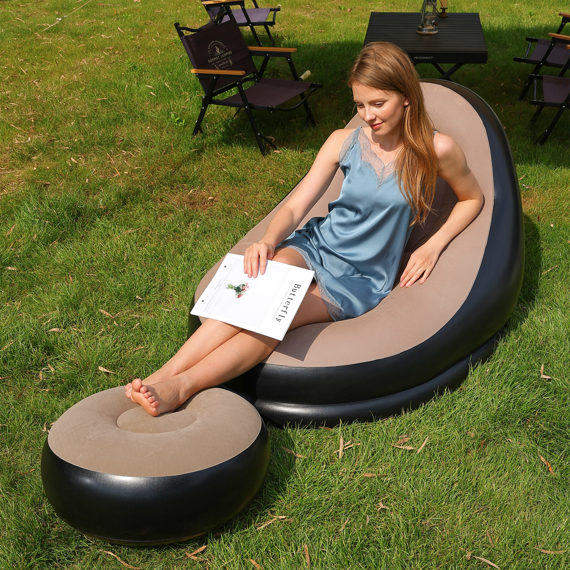 Lazy Couch Sofas Inflatable Ch – Outdoor Furniture Lounge Bewertung und Preis