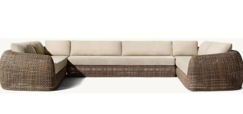 Hot Sale U-shape Modular Outdo – Outdoor Furniture For Sale Bewertung und Preis