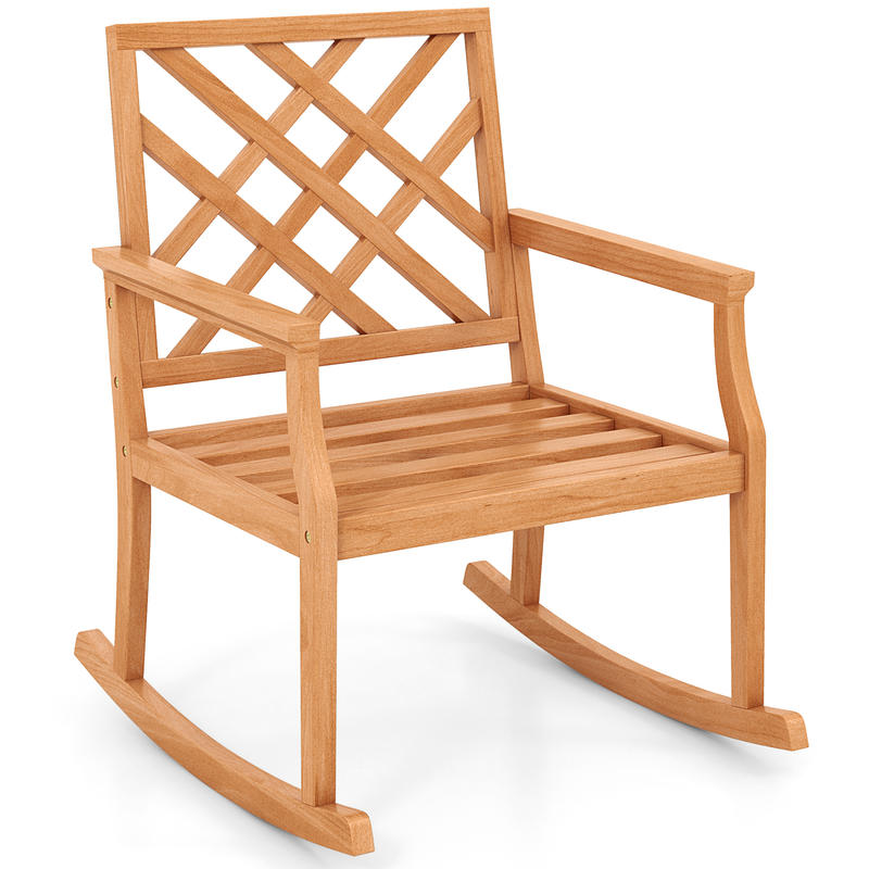 Teak Wood Rocking Chair 36 Inc – Outdoor Furniture Durable Bewertung und Preis