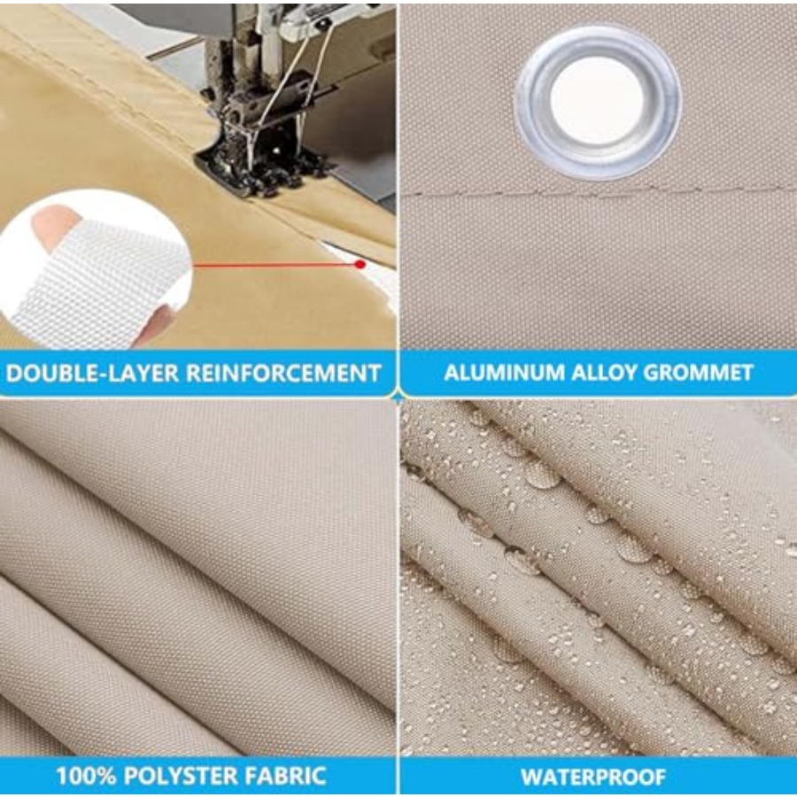 Sun Shade Cloth with Grommets  – Sun Sail Shade Bewertung und Preis