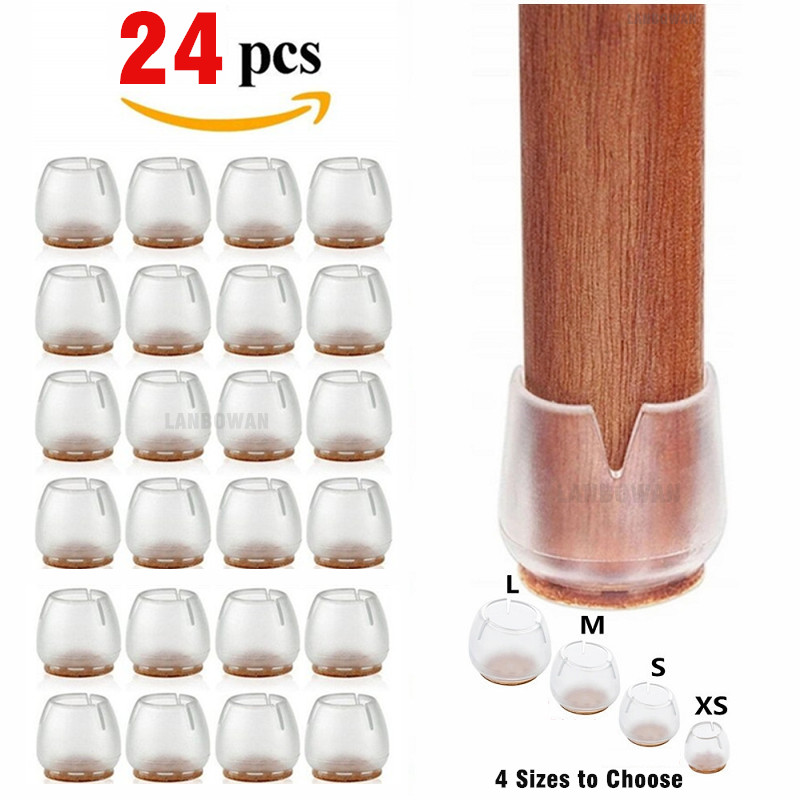 24pcs Silicone Chair Leg Prote – Outdoor Furniture Leg Protectors Bewertung und Preis