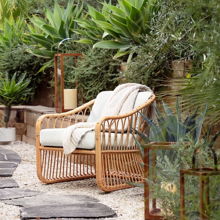 Rattan Lounge Chair Sofa Singl – Outdoor Furniture Lounge Bewertung und Preis