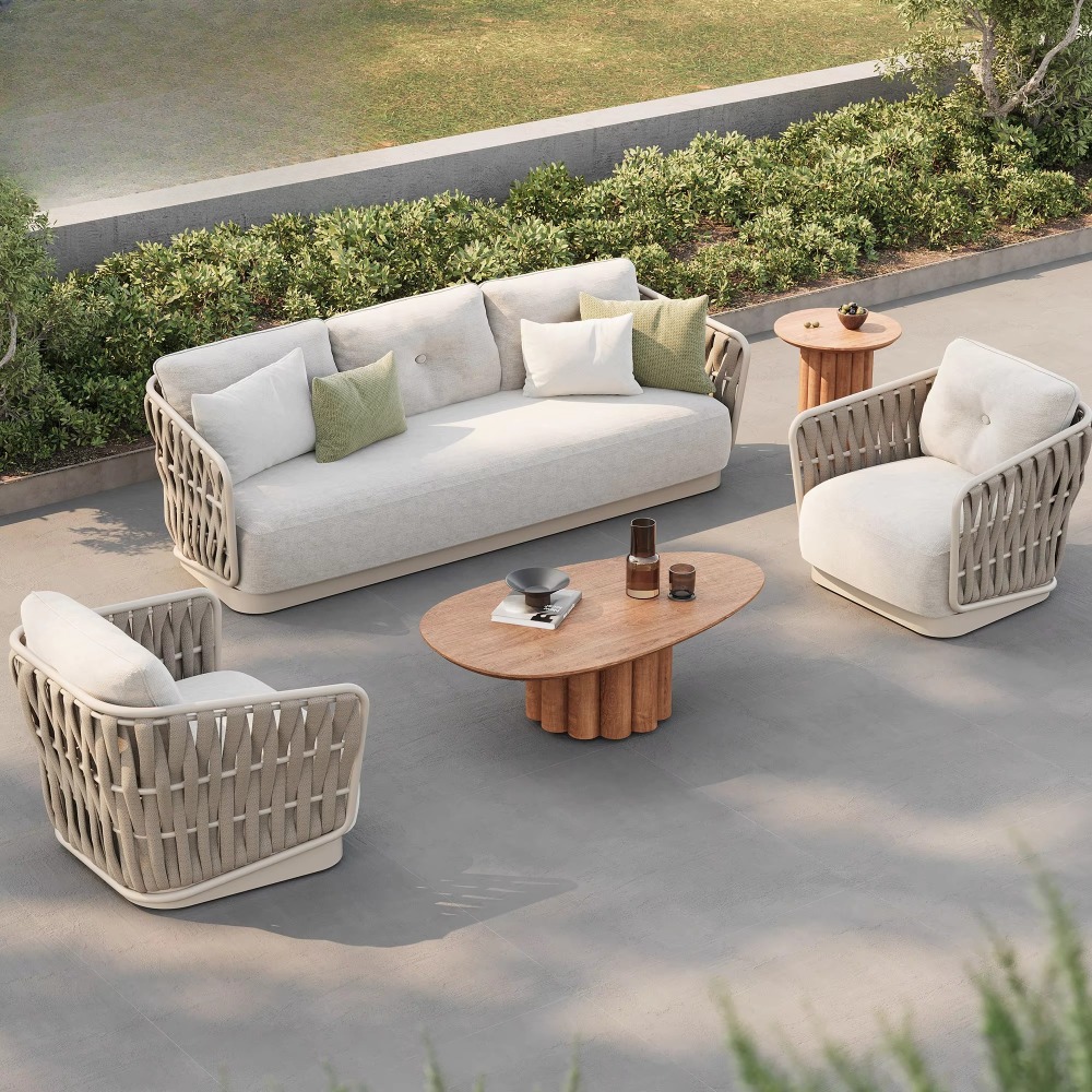 Garden Comfort Sofa Metal Set  – Outdoor Furniture Japanese Style Bewertung und Preis
