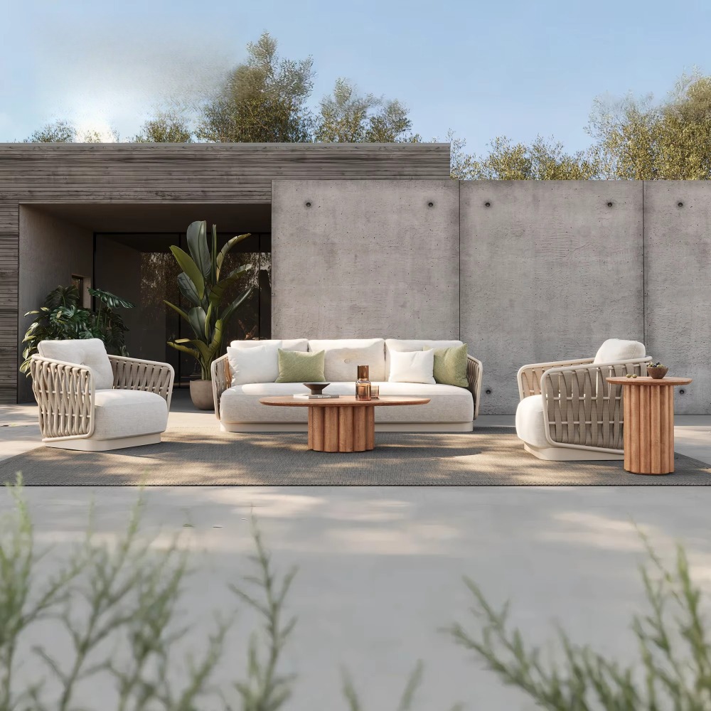 Garden Comfort Sofa Metal Set  – Outdoor Furniture Japanese Style Bewertung und Preis