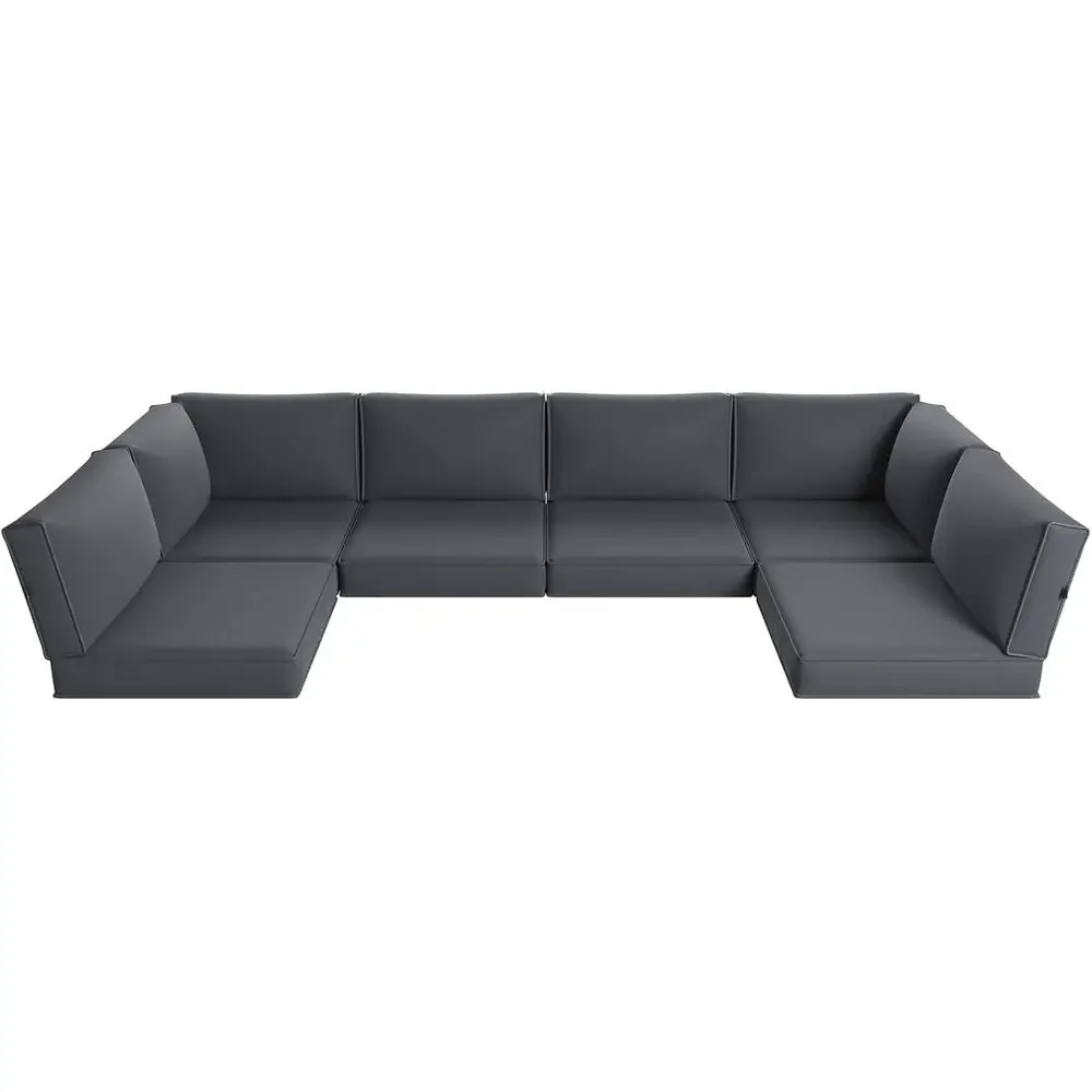 14-Piece Grey Deep Seat Outdoo – Outdoor Furniture Grey Bewertung und Preis