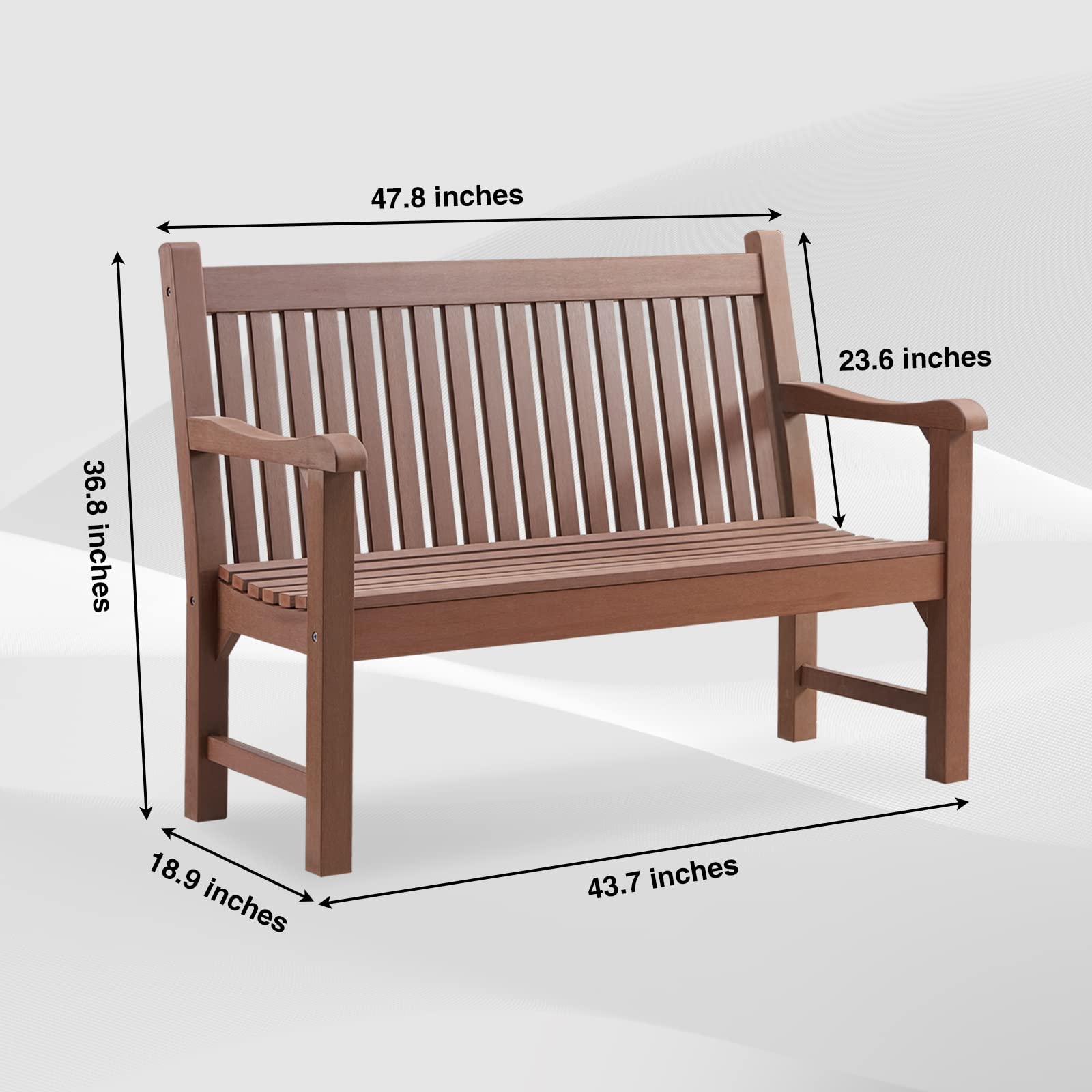 2-Person Poly Lumber Garden Be – Outdoor Furniture Polywood Bewertung und Preis