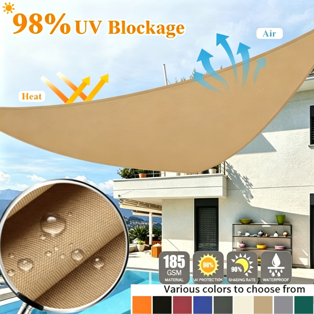 Triangle Waterproof Sun Shade  – Sun Sail Shade Bewertung und Preis