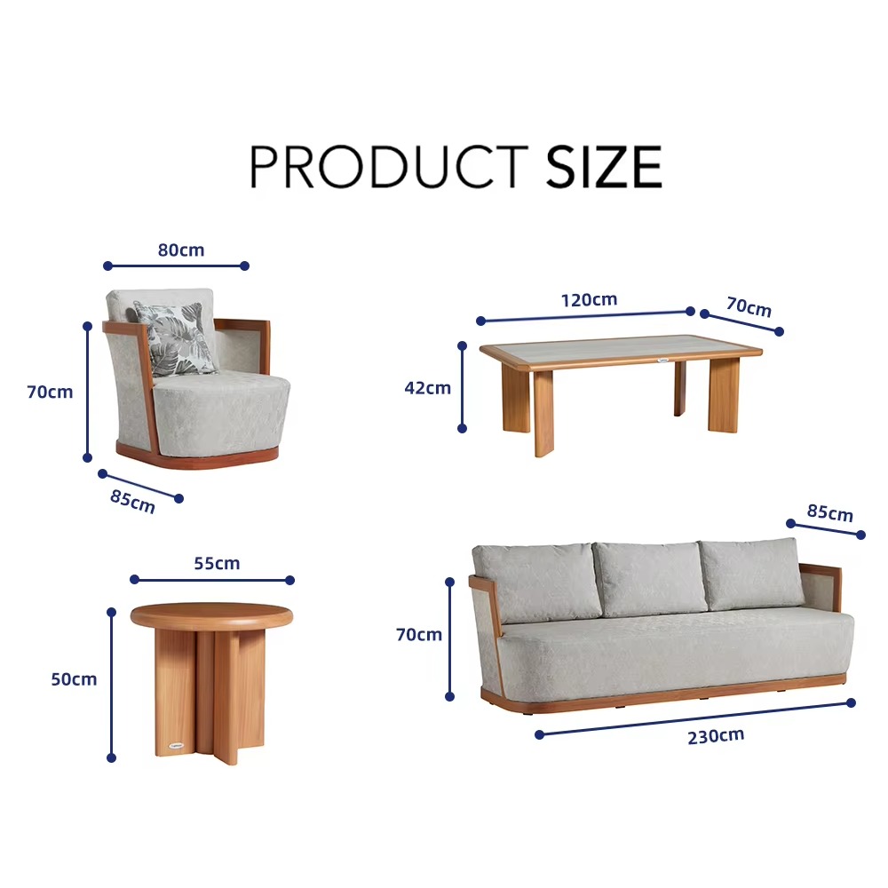 Modern Outdoor Aluminum Sofa G – Outdoor Furniture Japanese Style Bewertung und Preis