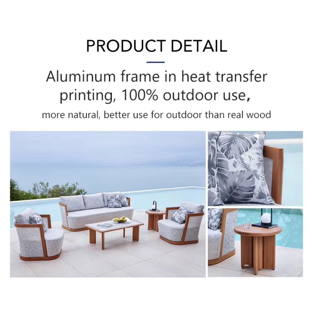 Modern Outdoor Aluminum Sofa G – Outdoor Furniture Japanese Style Bewertung und Preis
