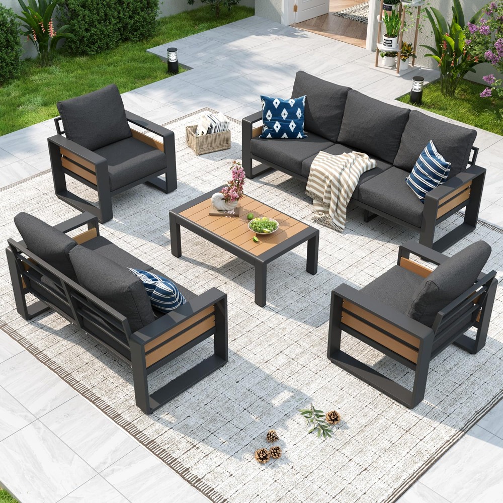 Aluminum Patio Furniture Set,  – Outdoor Furniture Japanese Style Bewertung und Preis