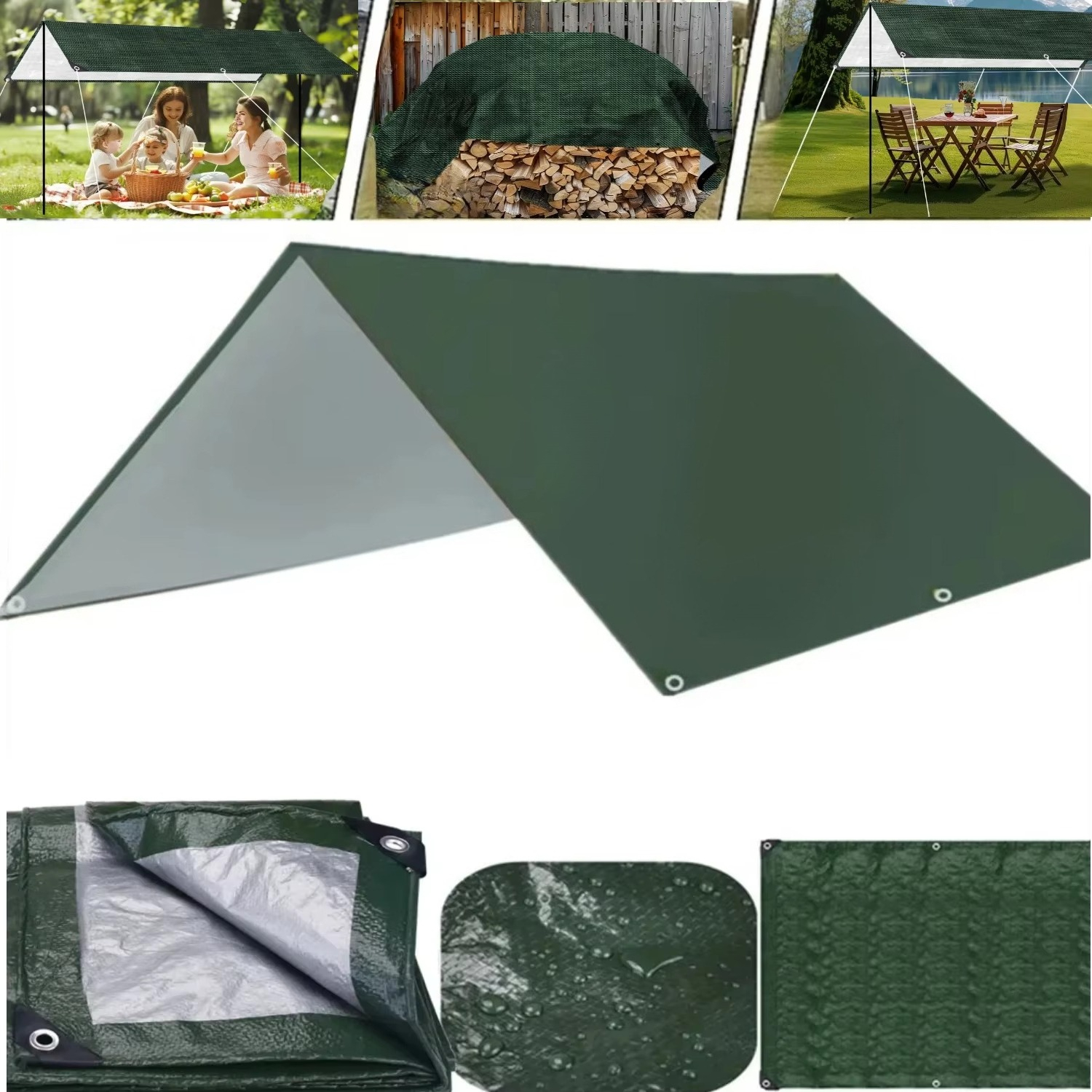 5m/4m/3m/2m Large Waterproof G – Sun Sail Shade Bewertung und Preis