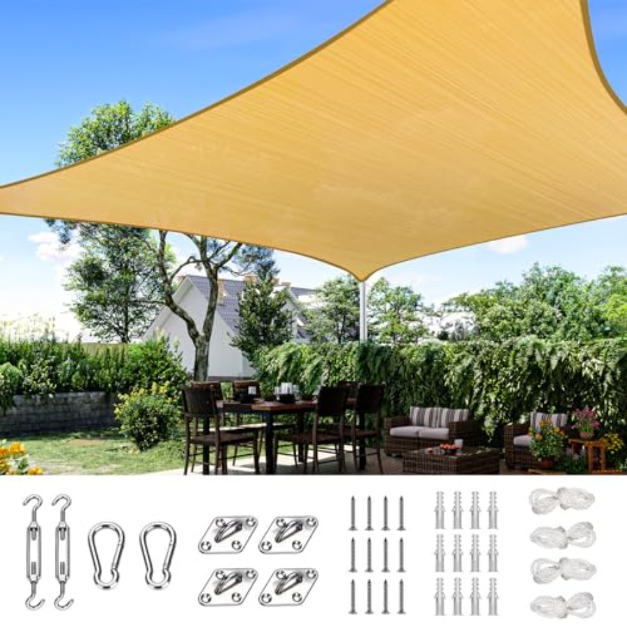 24X24FT Large Oversized 185G H – Sun Sail Shade Bewertung und Preis