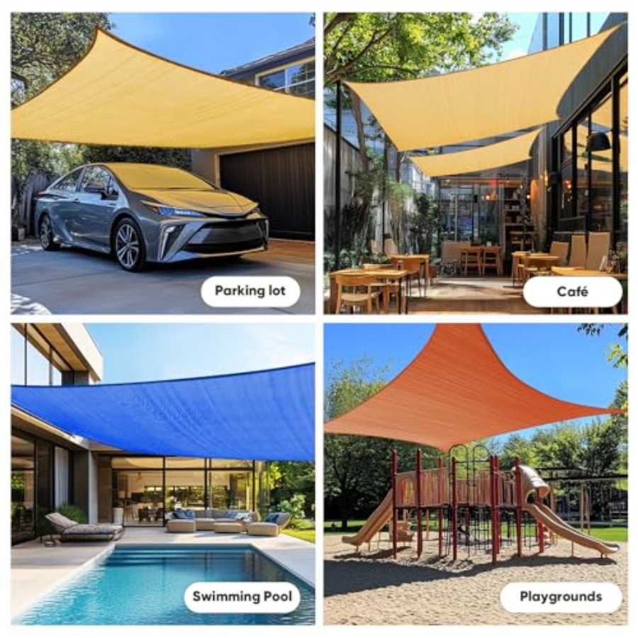 24X24FT Large Oversized 185G H – Sun Sail Shade Bewertung und Preis