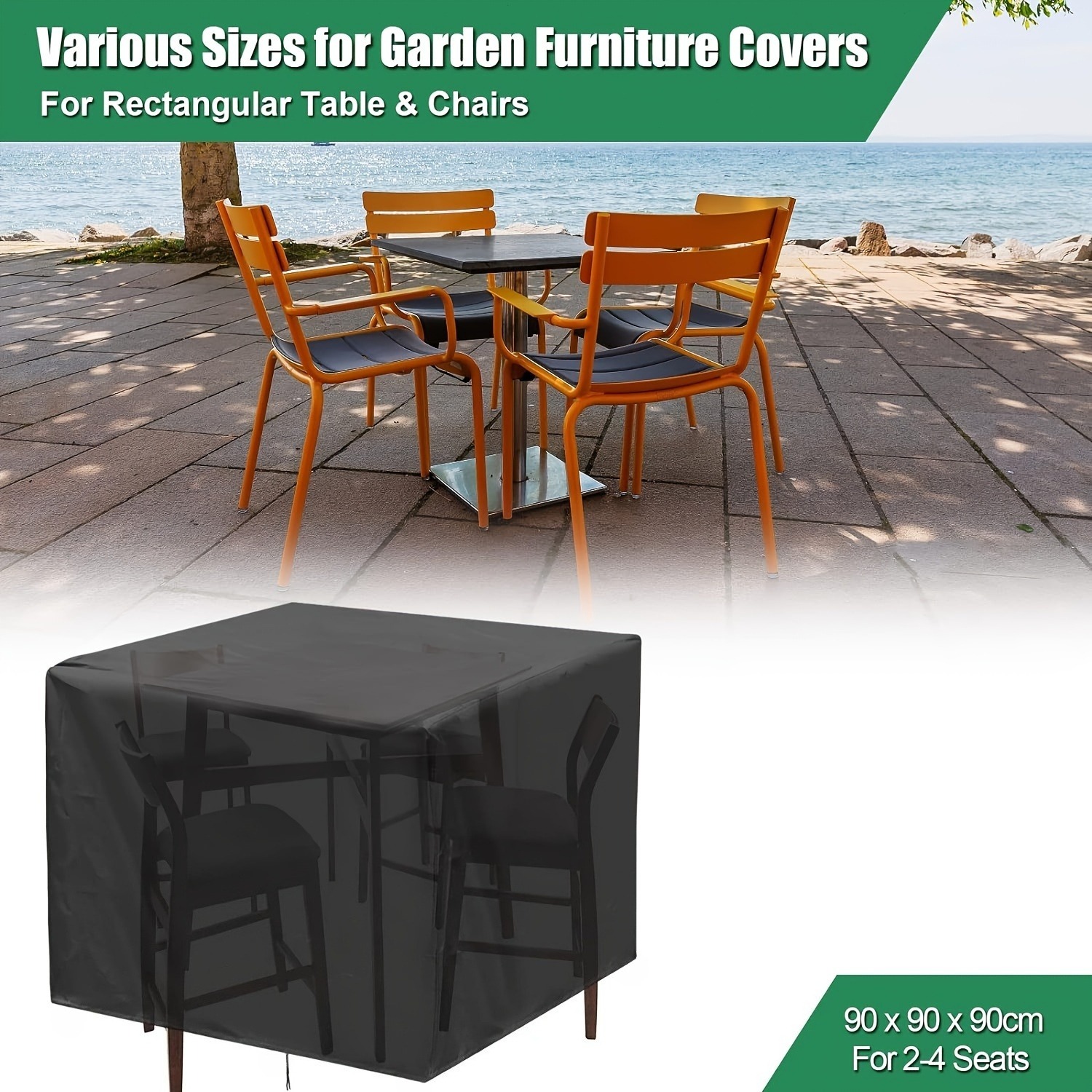 Heavy-Duty 210D Outdoor Garden – Outdoor Furniture Cover Bewertung und Preis