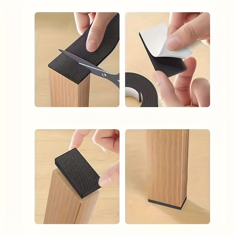 Black Chair Foot Pads 1 Roll - – Outdoor Furniture Leg Protectors Bewertung und Preis