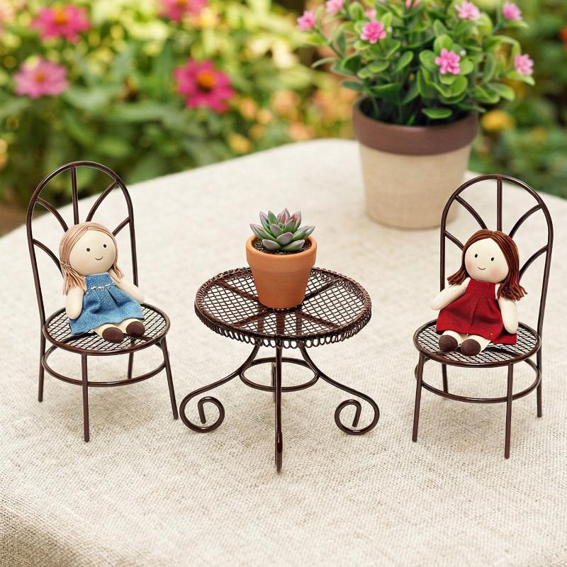 1/3Pcs Dollhouse Garden Displa – Outdoor Furniture Design Bewertung und Preis