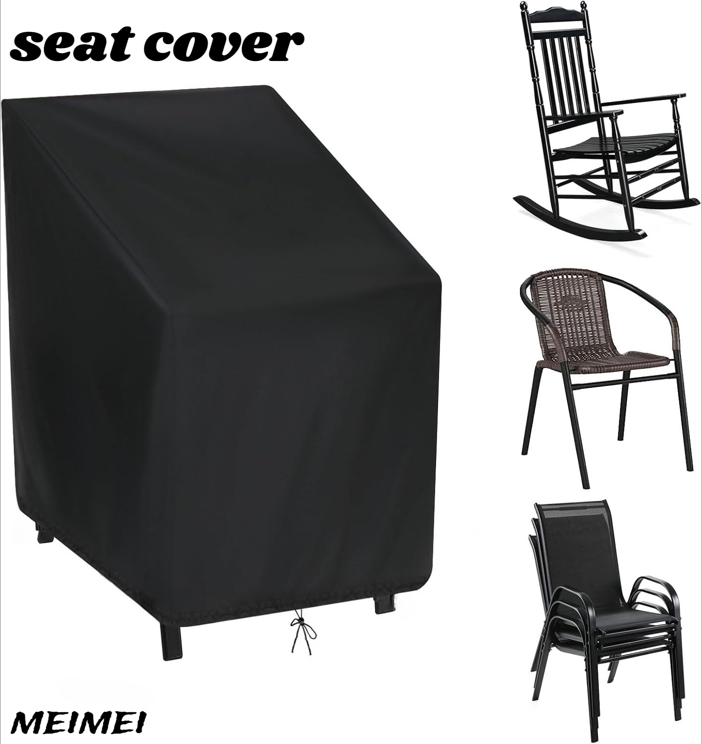 Stacked Chair Dust Cover Stora – Outdoor Furniture Cover Bewertung und Preis