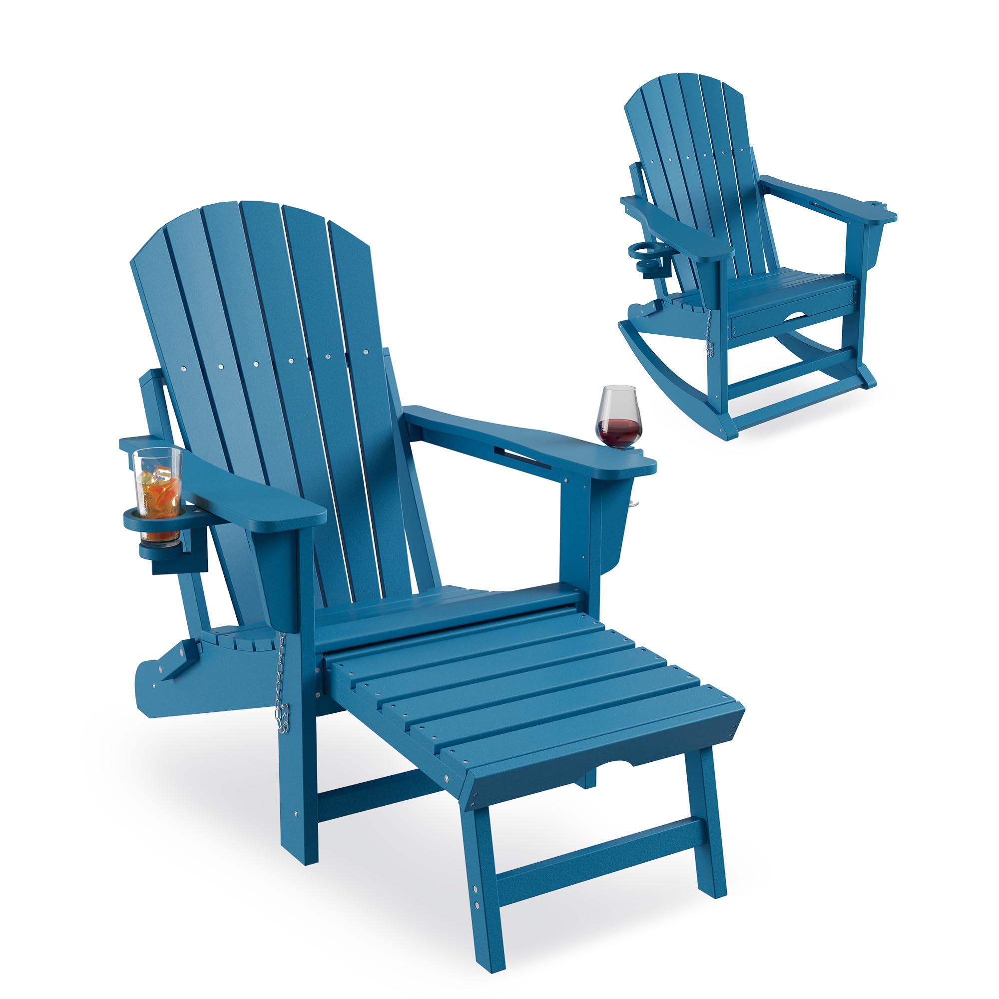 Rocking Chairs Folding  With F – Outdoor Furniture Polywood Bewertung und Preis