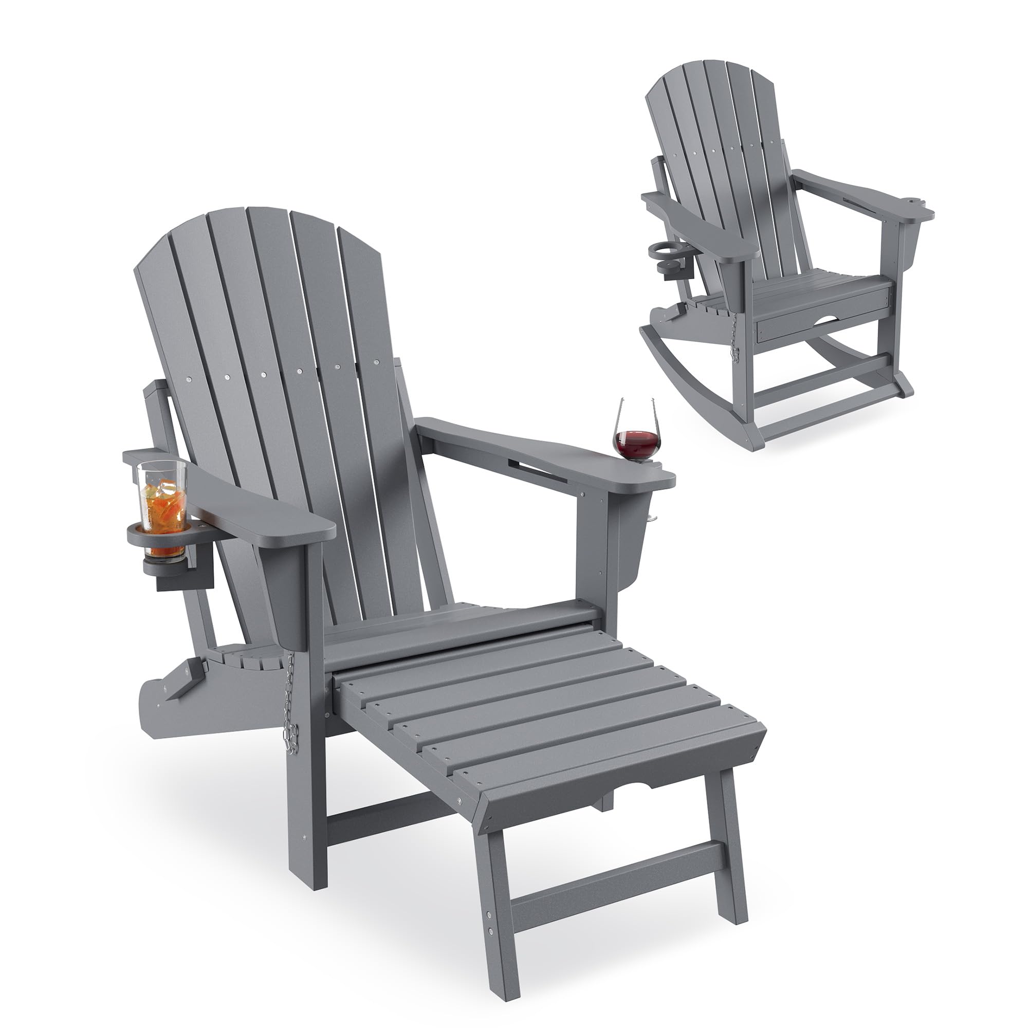 Rocking Chairs Folding  With F – Outdoor Furniture Polywood Bewertung und Preis