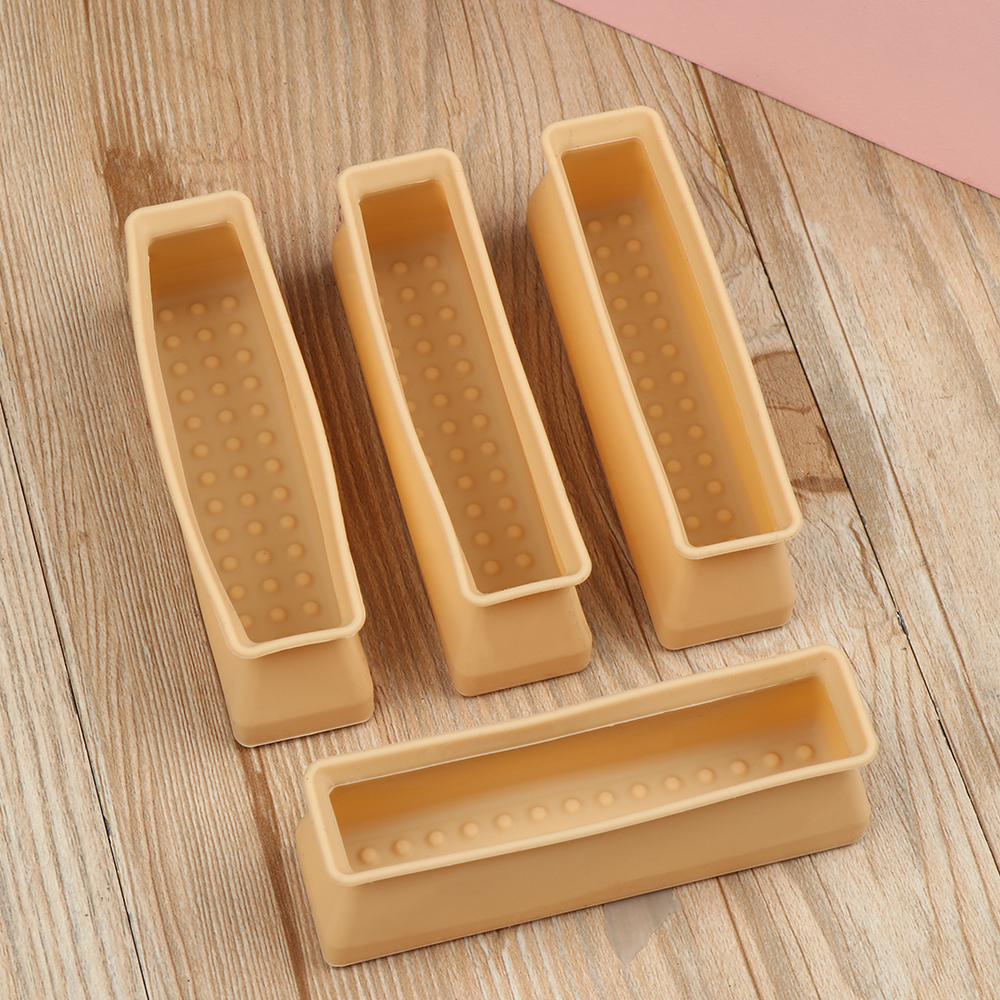 4PCS Silicone Rectangular Feet – Outdoor Furniture Leg Protectors Bewertung und Preis