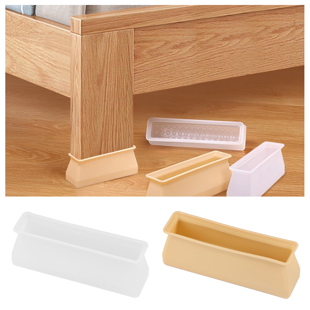 4PCS Silicone Rectangular Feet – Outdoor Furniture Leg Protectors Bewertung und Preis