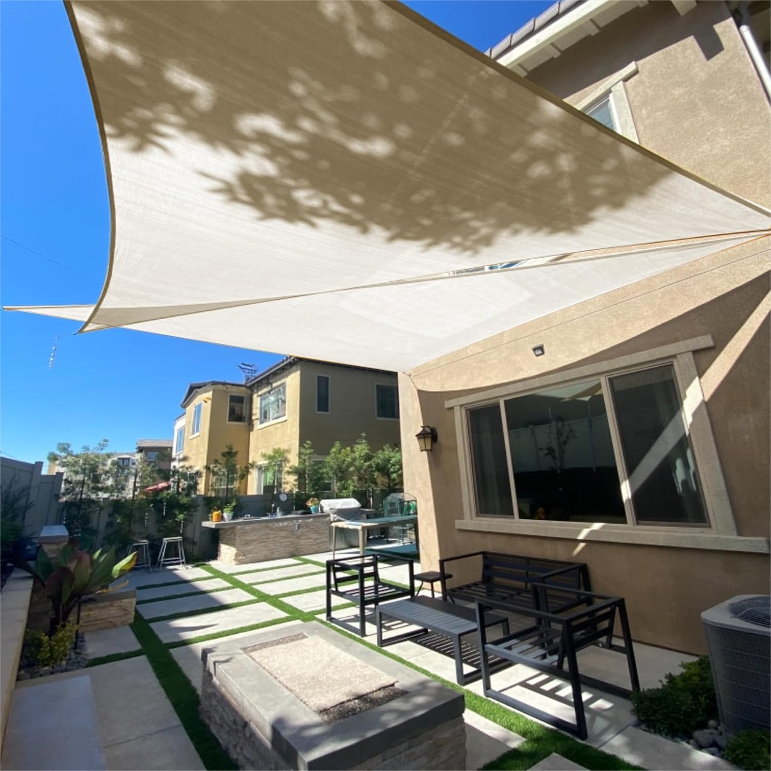 Triangle Sun Shade Sail 12x12x – Sun Sail Shade Bewertung und Preis