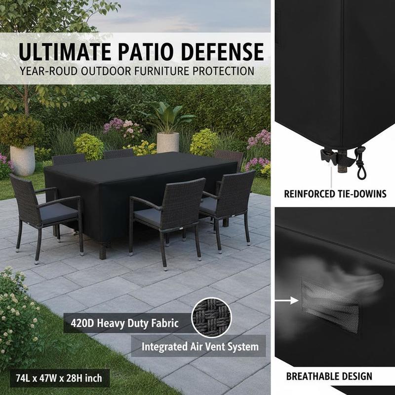 Outdoor Table Set Protector 74 – Outdoor Furniture Design Bewertung und Preis