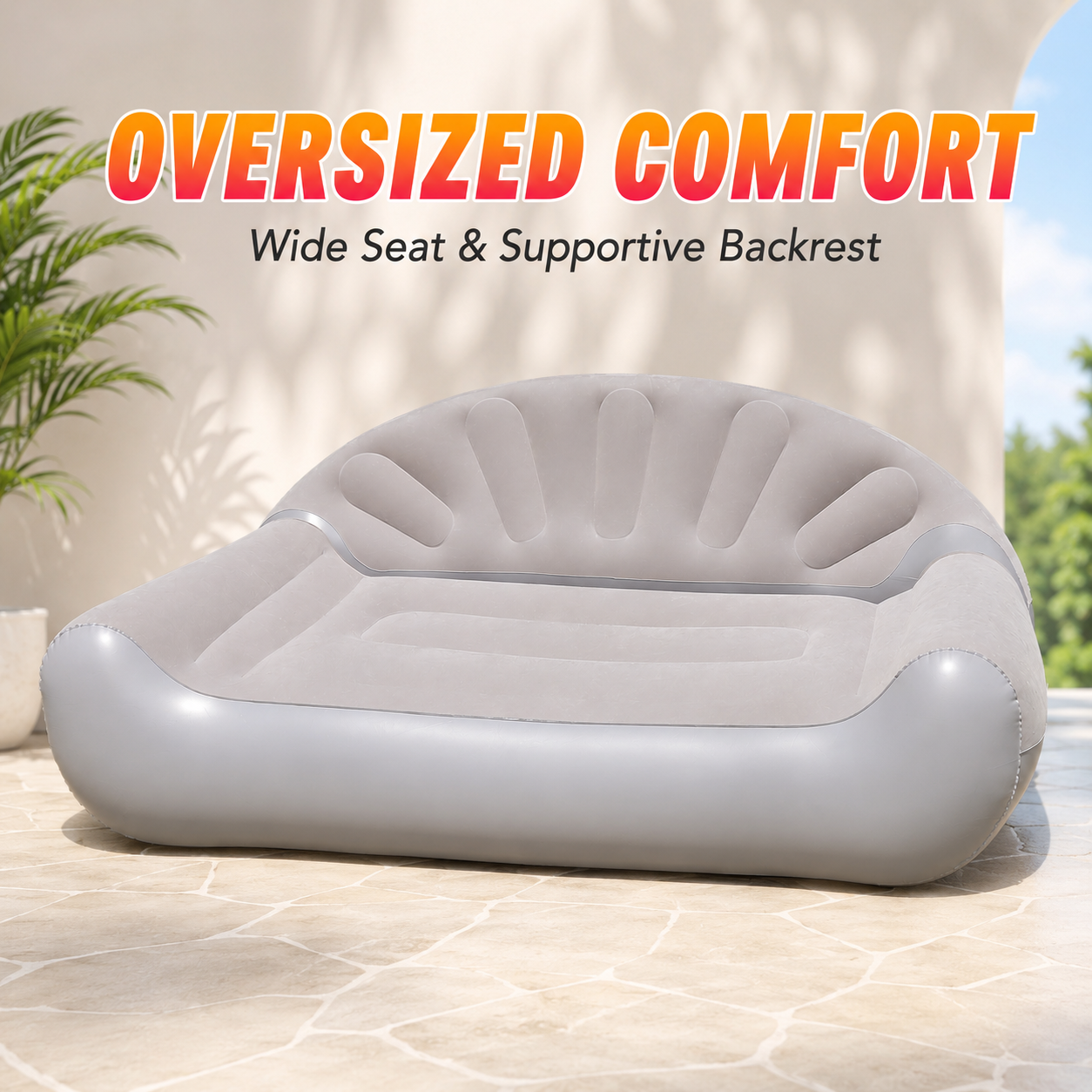 1PC Inflatable Lounge Sofa, Ou – Outdoor Furniture Lounge Bewertung und Preis