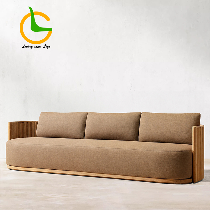 Luxury L-shaped Teak Wood Outd – Outdoor Furniture Japanese Style Bewertung und Preis
