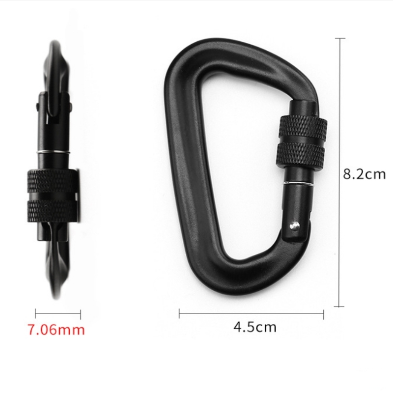 12KN Aluminum D-type Buckle Wi – Outdoor Furniture Types Bewertung und Preis