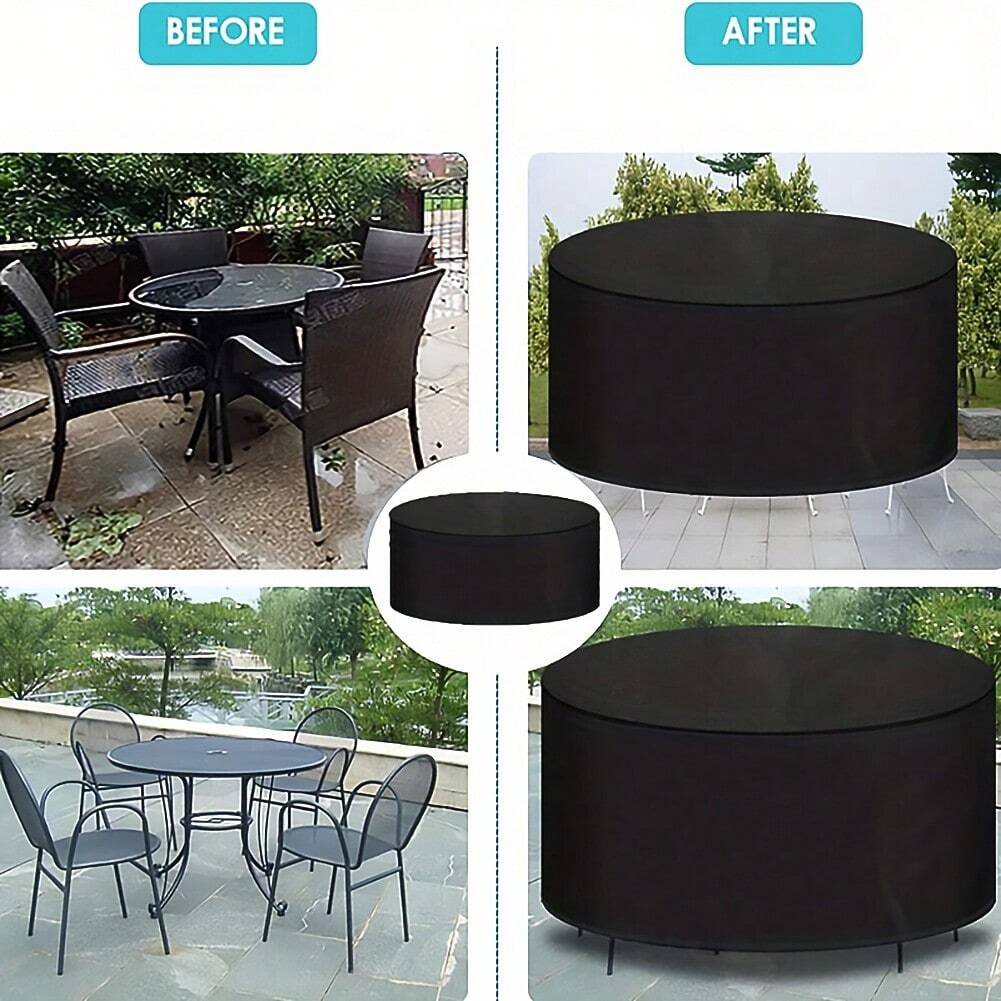 Waterproof Round Patio Furnitu – Outdoor Furniture Cover Bewertung und Preis
