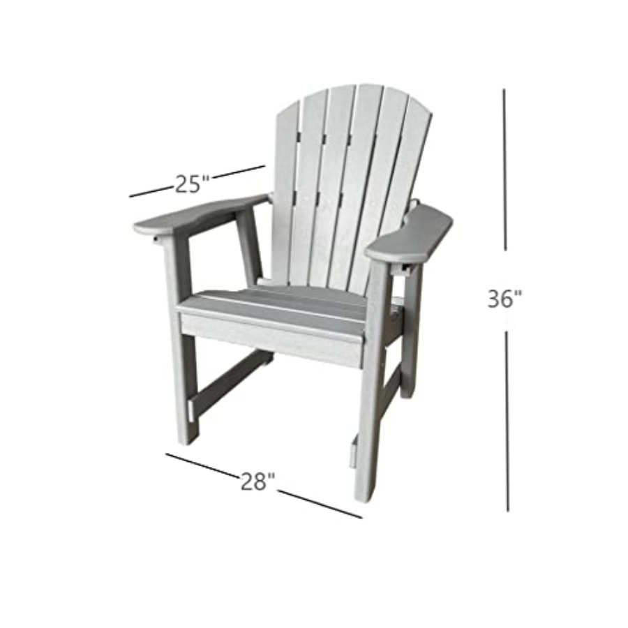 2 Chair Dining Table Set - Pol – Outdoor Furniture Recycled Plastic Bewertung und Preis