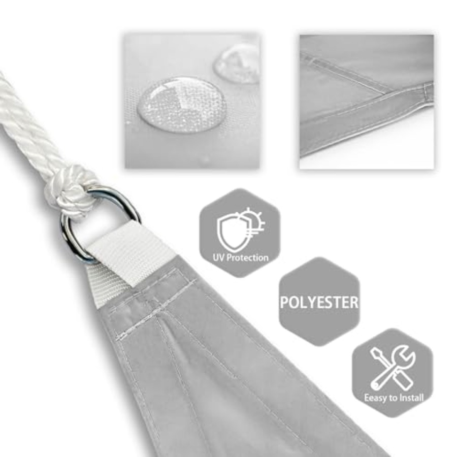 Paradise 8' x 12' Sun Shade Sa – Sun Sail Shade Bewertung und Preis