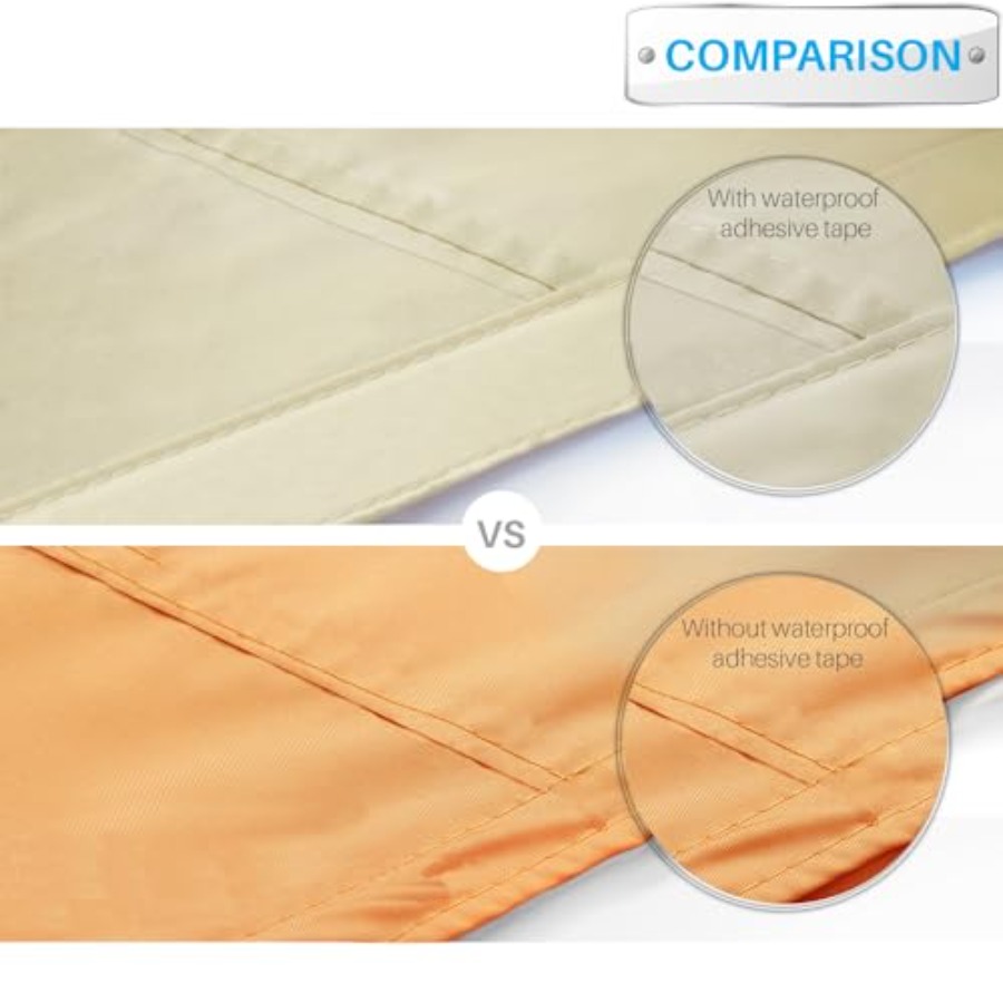Paradise 8' x 12' Sun Shade Sa – Sun Sail Shade Bewertung und Preis